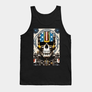 Robo-Skull Tank Top